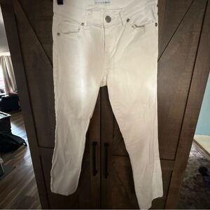 LOFT White Modern Skinny Crop Jeans - Women's size 25/0